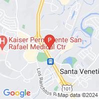 View Map of 4000 Civic Center Drive,San Rafael,CA,94903